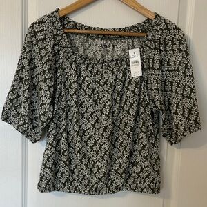 LOFT Women's Floral Blouse